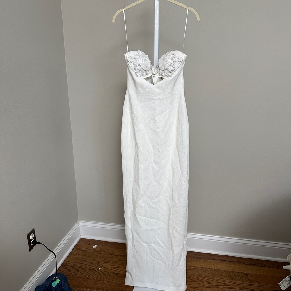 Evelyn Dress in White
SAU LEE brand new with tags size 2 - Picture 4 of 9